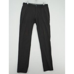 Linksoul Boardwalker Mens 33L Charcoal Grey Golf Performance Chino Pants
